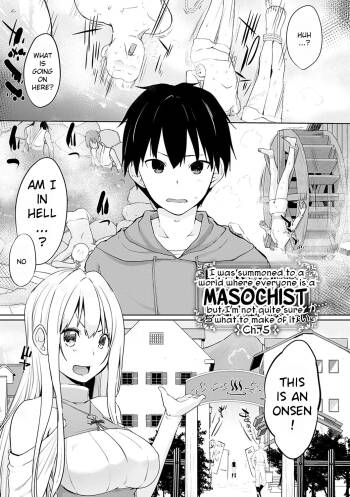 Isekai ni Shoukansaretara Zenin Do M Toka...Chotto Imi ga Wakaranai Ch.5 cover