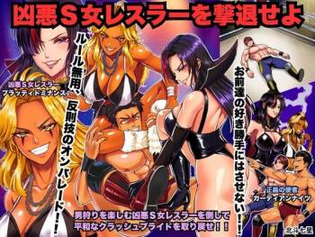 凶悪S女レスラーを撃退せよ cover
