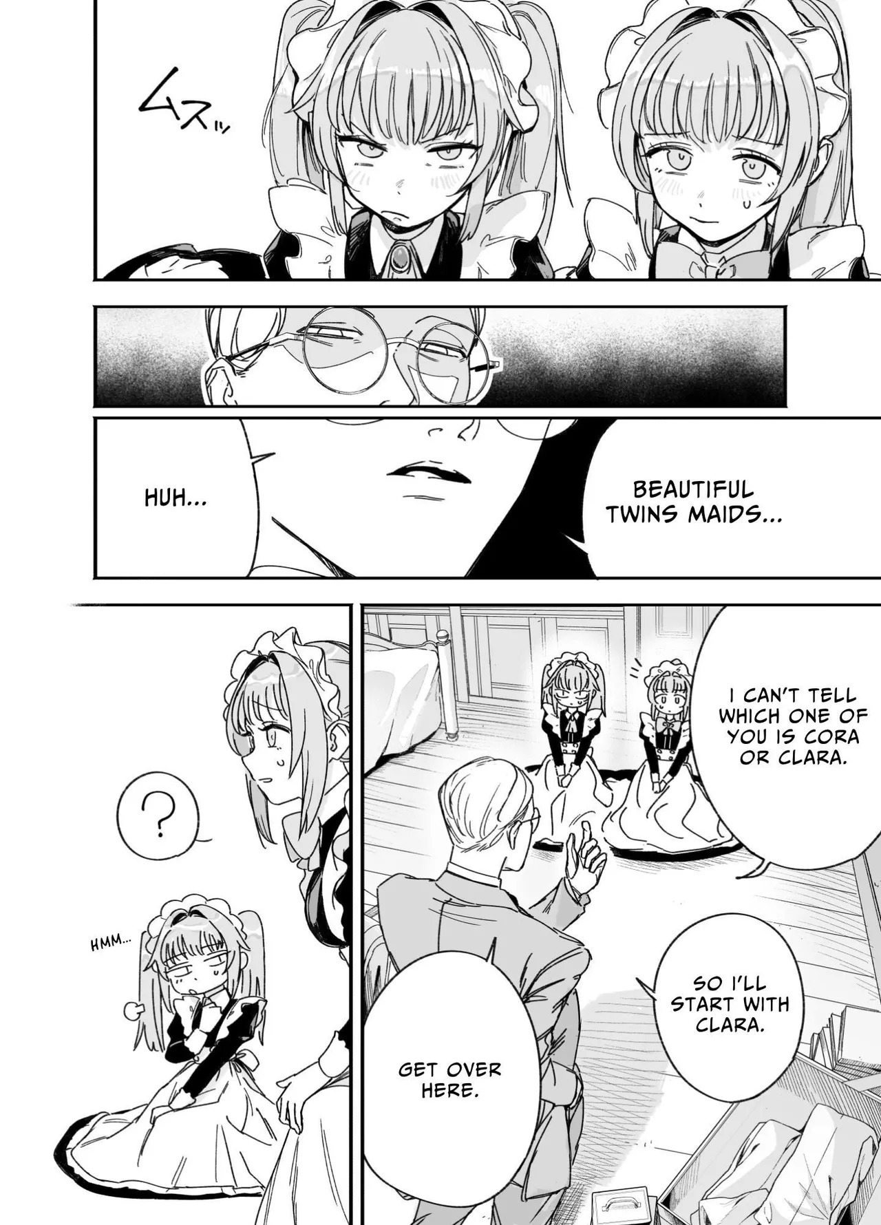 Futago Maid no Clara to Cola: Sei no Mezame! | Awakening of Sex: Twin Maids Clara and Cora page 10 full