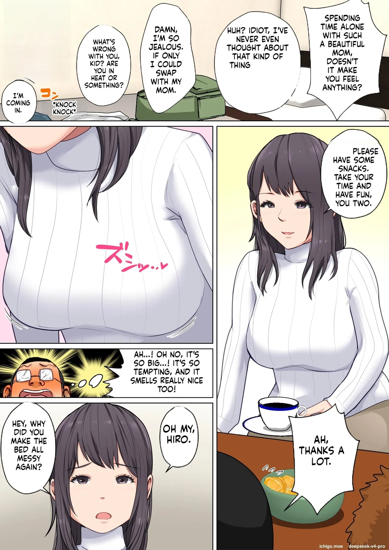 Okaa-san wa Musuko no Nakadashi Senyou Onahole Bangaihen page 3 full
