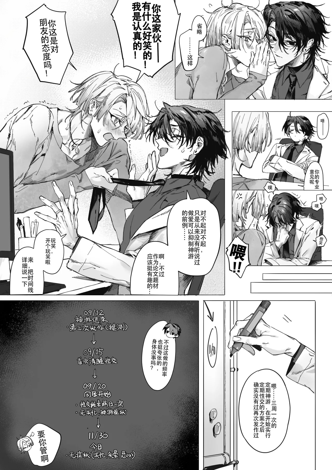 高潮后记忆退行 被同居人调教了 page 4 full