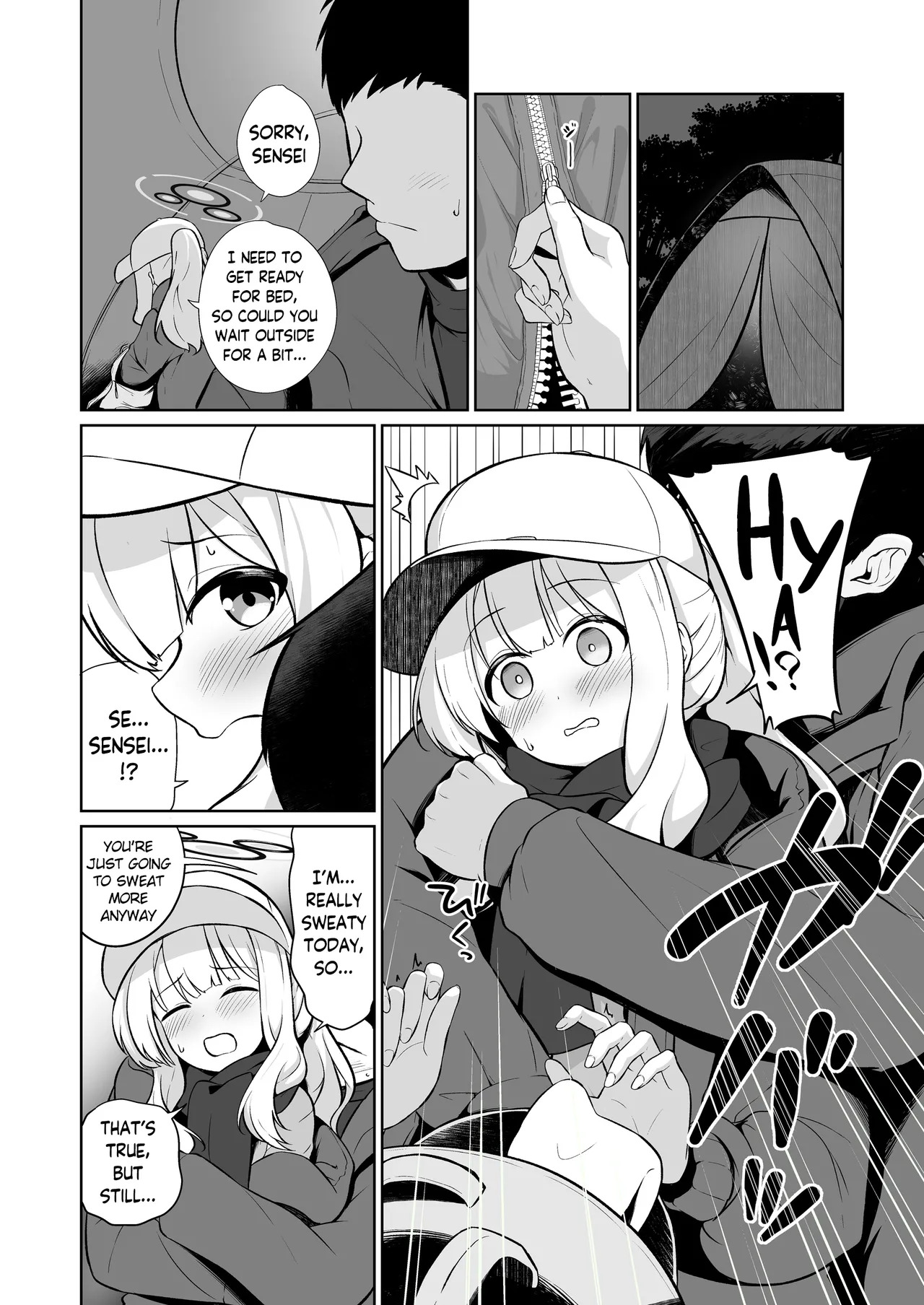 Hare to Tent in page 3 full