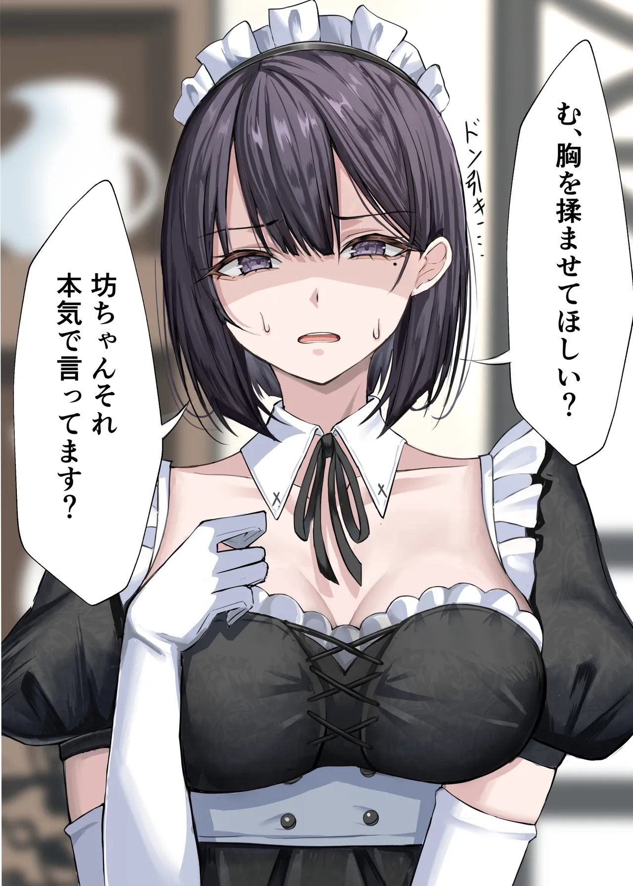 クール系メイドさんに命令して中出しS〇Xする話 page 3 full
