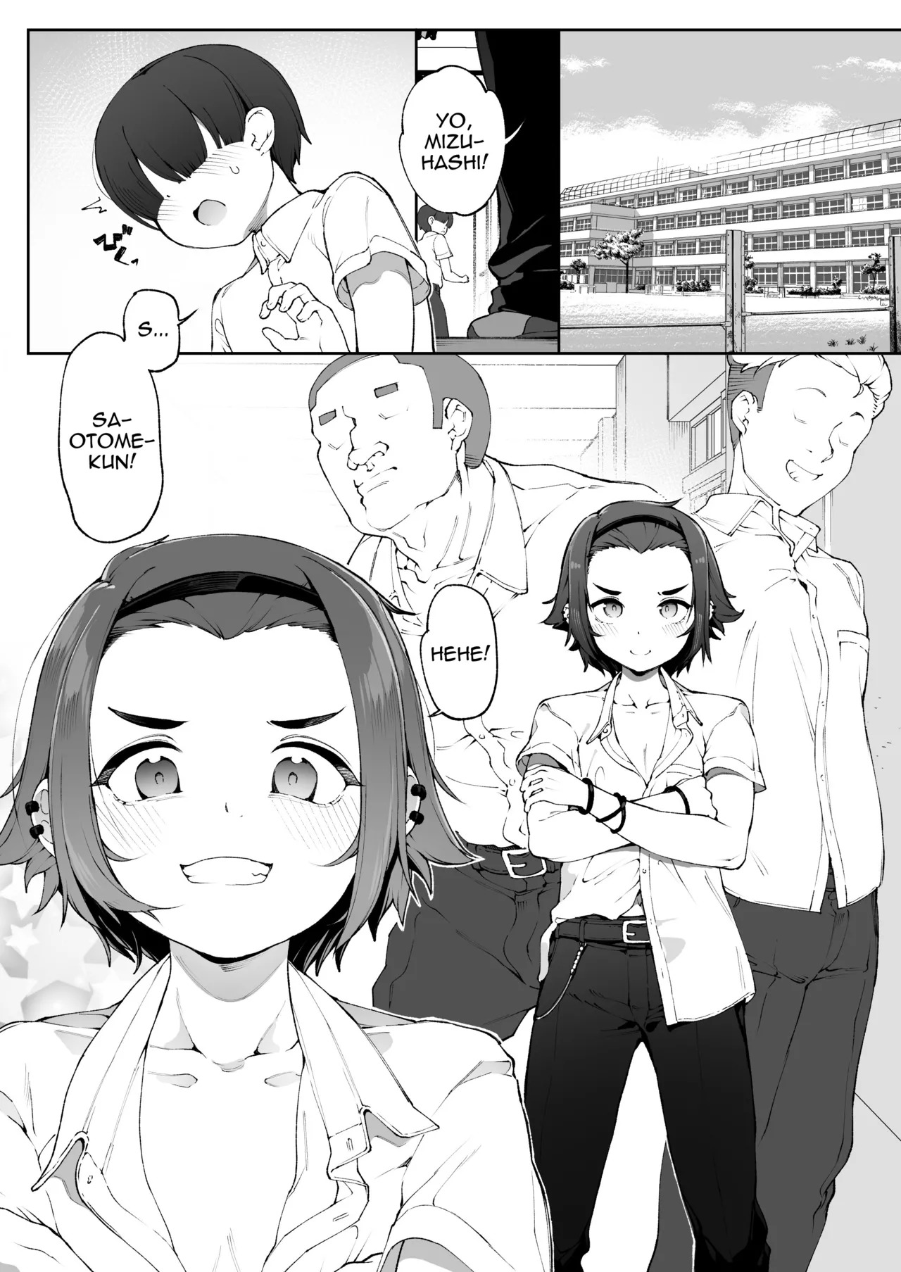 Josou Kousei Class no Furyou Akugaki Danshi Seito-kun Josou Mesu Ochi Program page 2 full