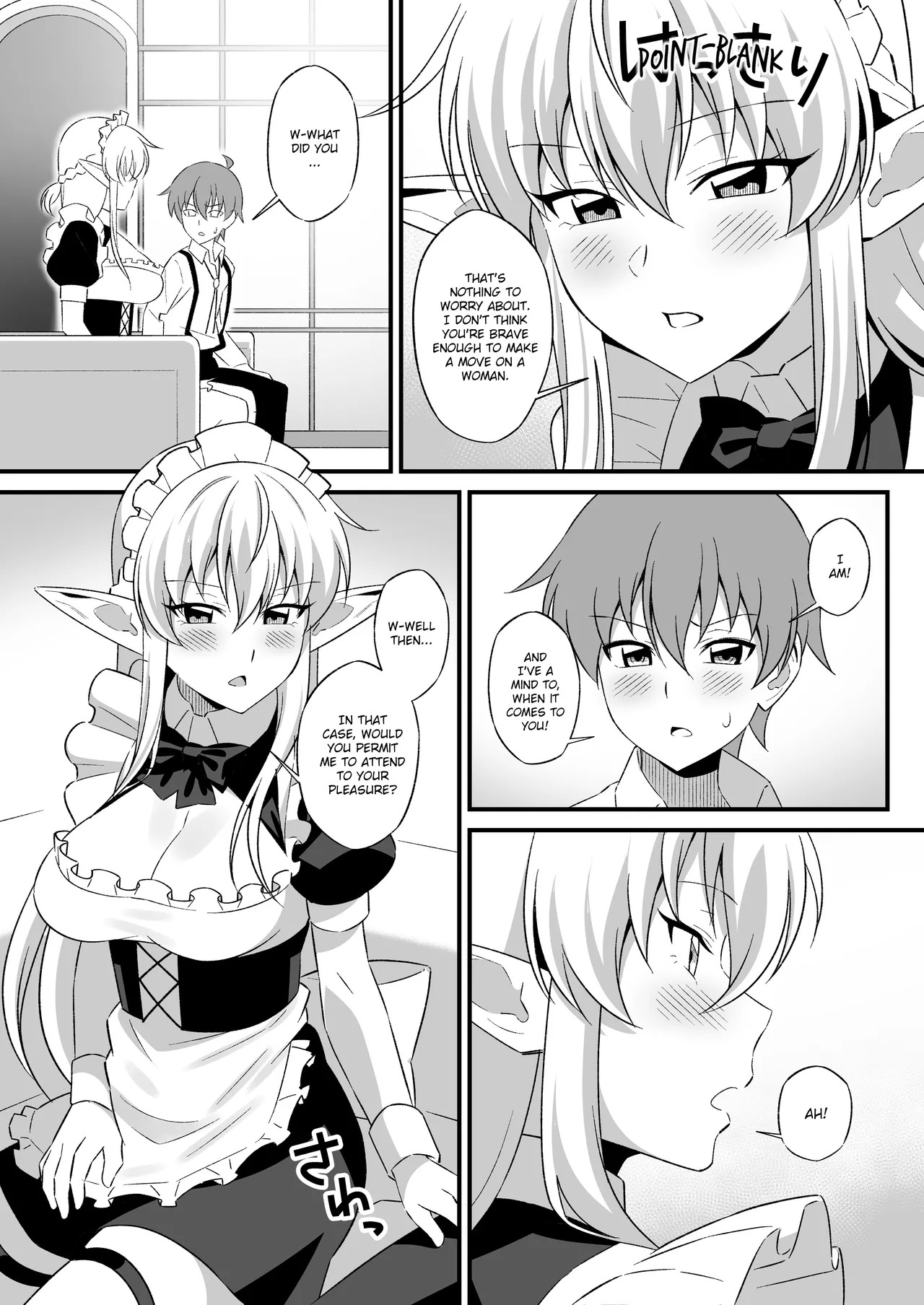 Oyashiki ni Tsukaeru Elf wa Goshujin-sama ni XXXX de Gohoushi Suru no ga Shigoto desu | The Elven Maid in the Mansion's Duty is to Service Her Master with XXXX page 6 full