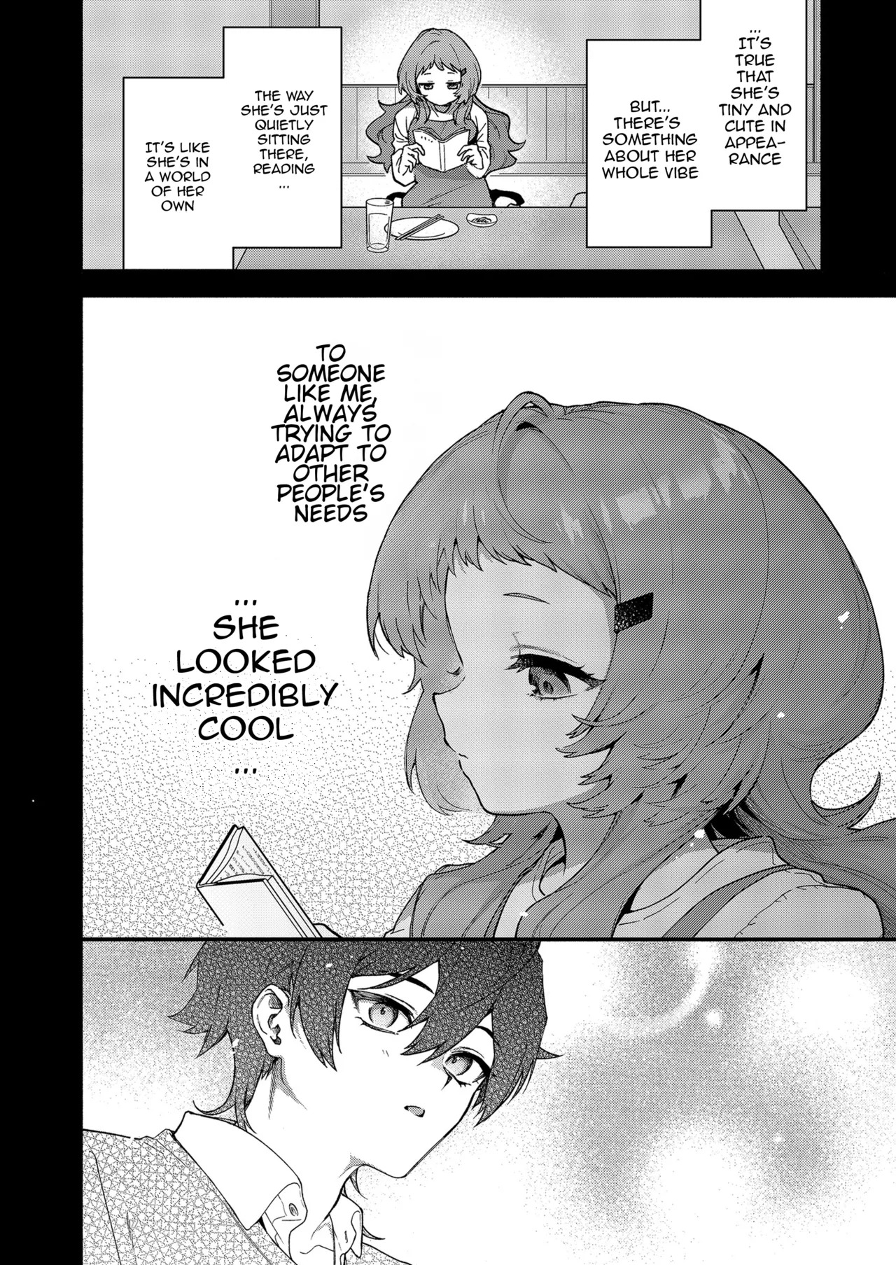 Mako-senpai ni Taberareru. ~Chiisakute Dekkai Ama Sado Senpai ni Otosareru~ | Eaten By Mako-senpai ~Falling To A Tiny But Huge Sadist Senpai~ page 6 full