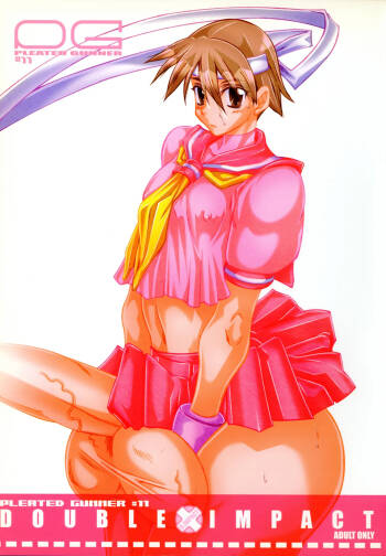 PLEATED GUNNER #11 - DOUBLE IMPACT cover