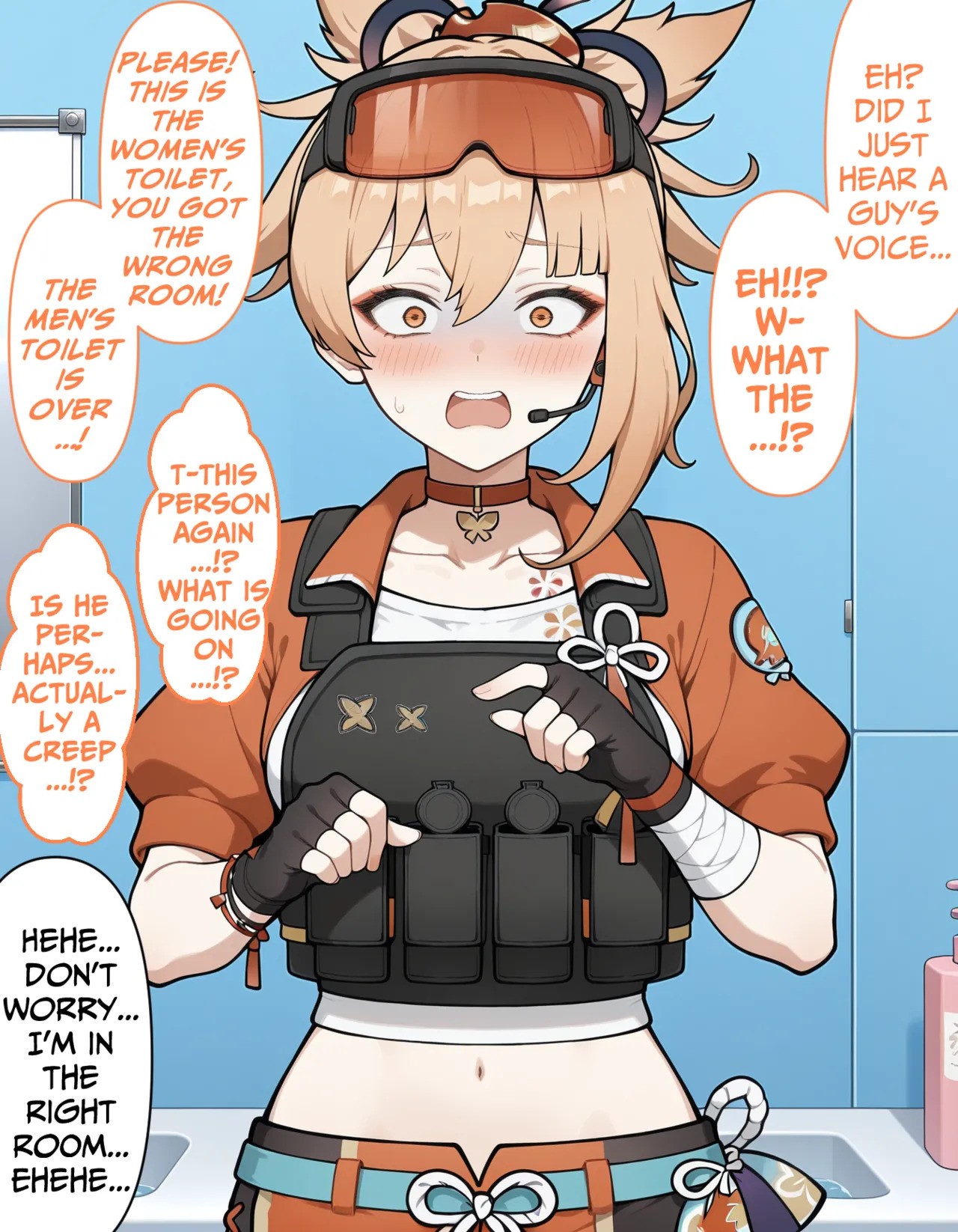 EvilPony TSF Cosplay Event - Genshin Impact English page 7 full