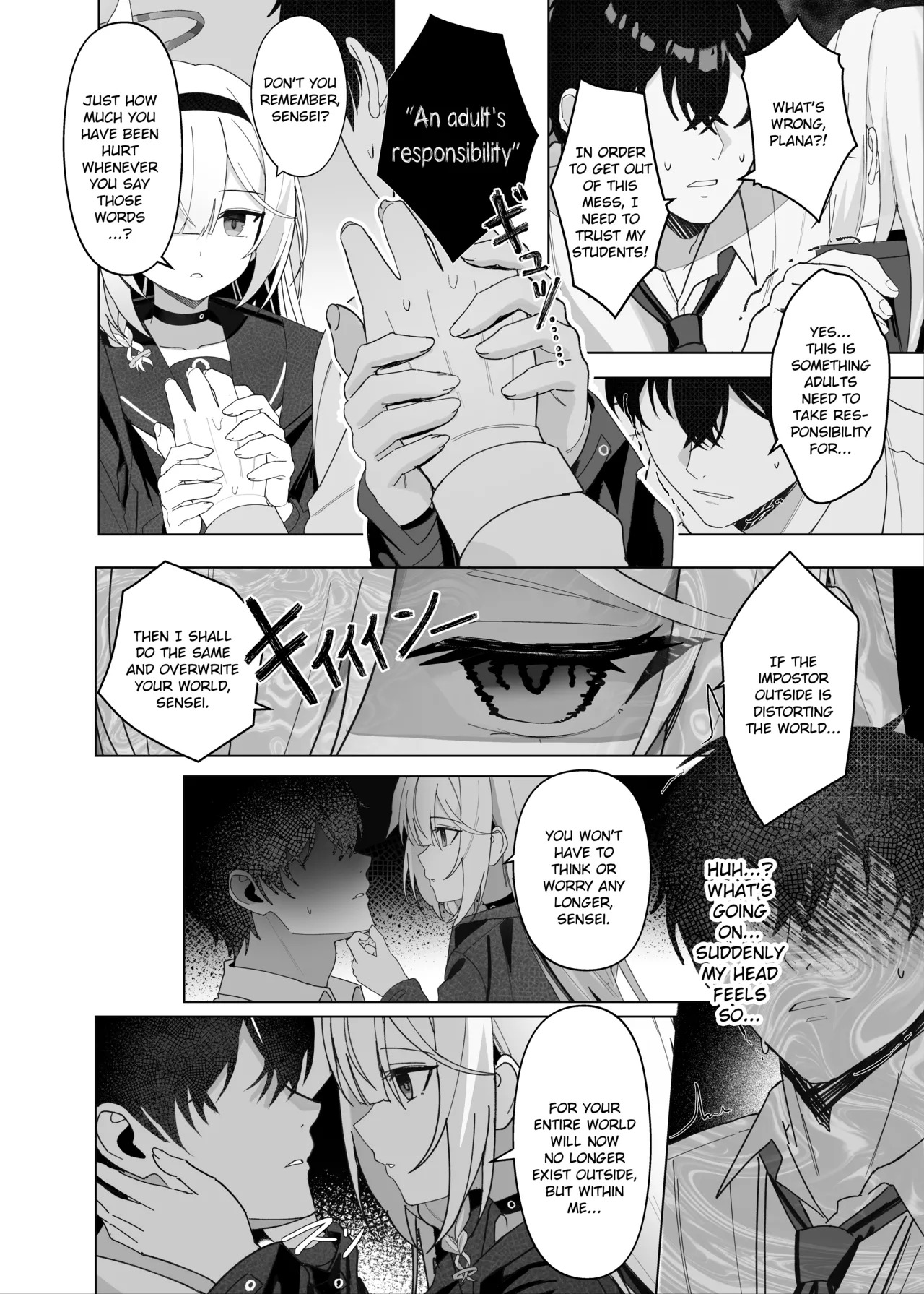 Mottomo Muku na Shiro o, Mottomo Fukai Kuro de Shibaritsukete | The Purest White, Bound by the Deepest Black page 8 full