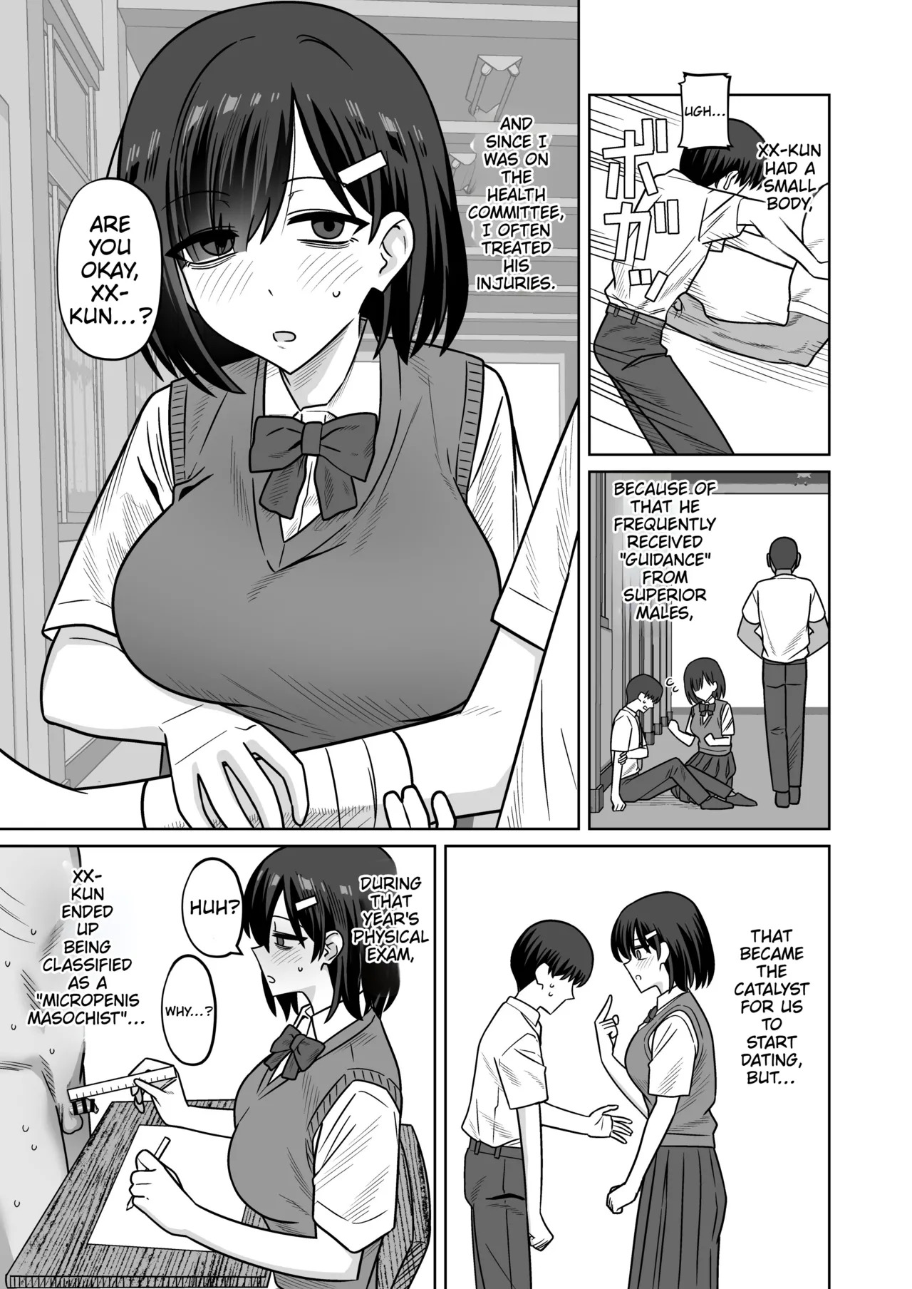 InCha Doushi de Tsukiatteta Hazu noni Ijimekko ni Doudou Netorare Takuran Sarete Shimau Hanashi page 1 full