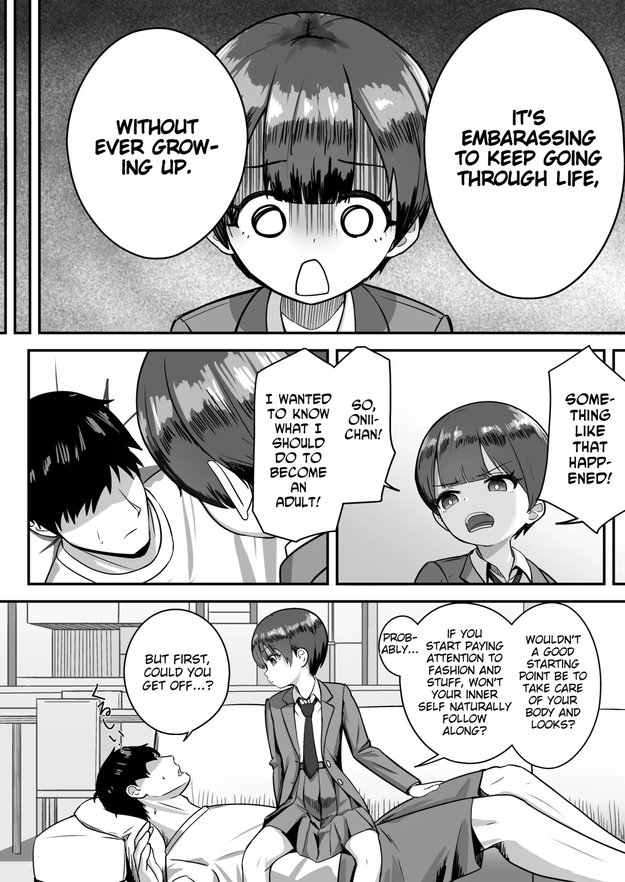 Imouto wa Otonappoitte Iwaretairashii | My Little Sister Wants to Be Told That She's Grown-Up It Seems page 7 full
