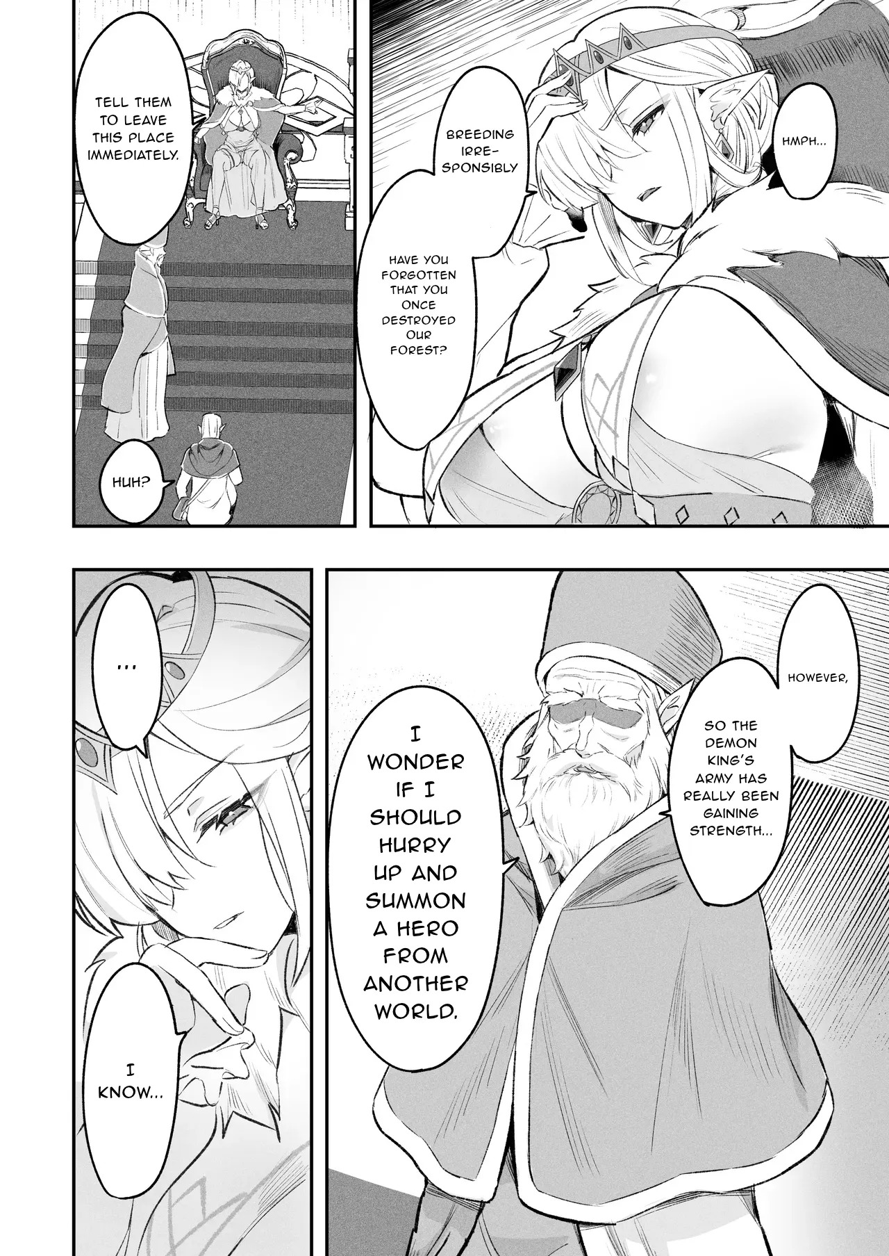 Elf no Joou to Mithril no Chinko - The elf Queen and the Mithril phallus page 3 full