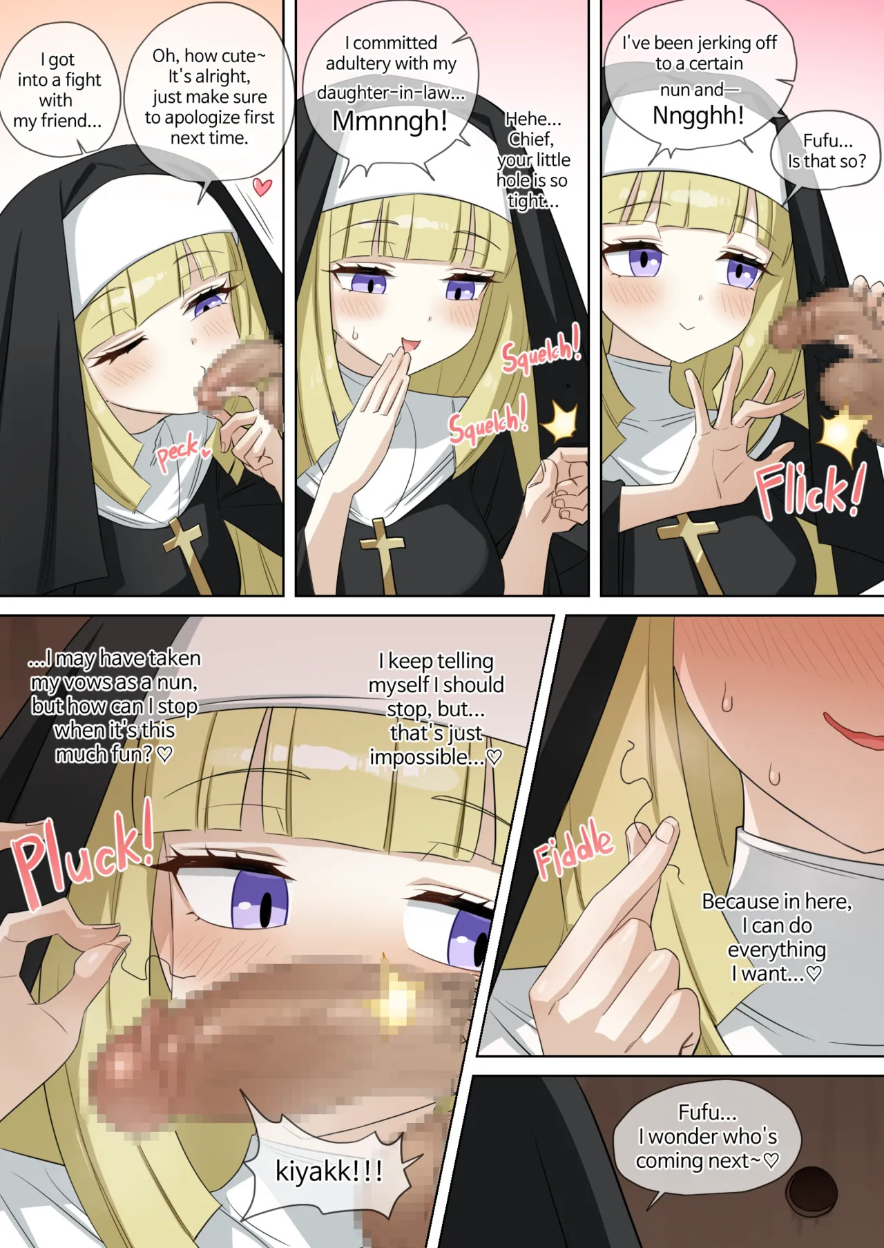 The Nun Who tricks her Sibling page 6 full