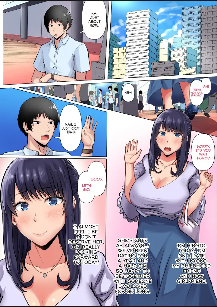 My Childhood Sweetheart Was Ensnared By An Upperclassman's Huge Cock. Chapter 1 page 5 full