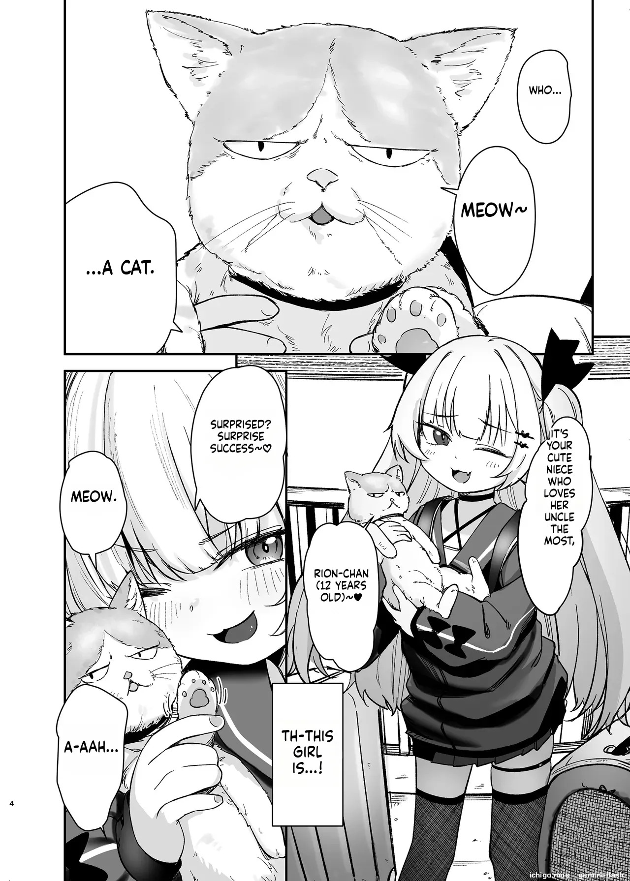 Meikko ga Mesugaki datta node Sekinin Motte Wakarasemashita | 因為是外甥女欠下的債所以由我負責了 page 3 full