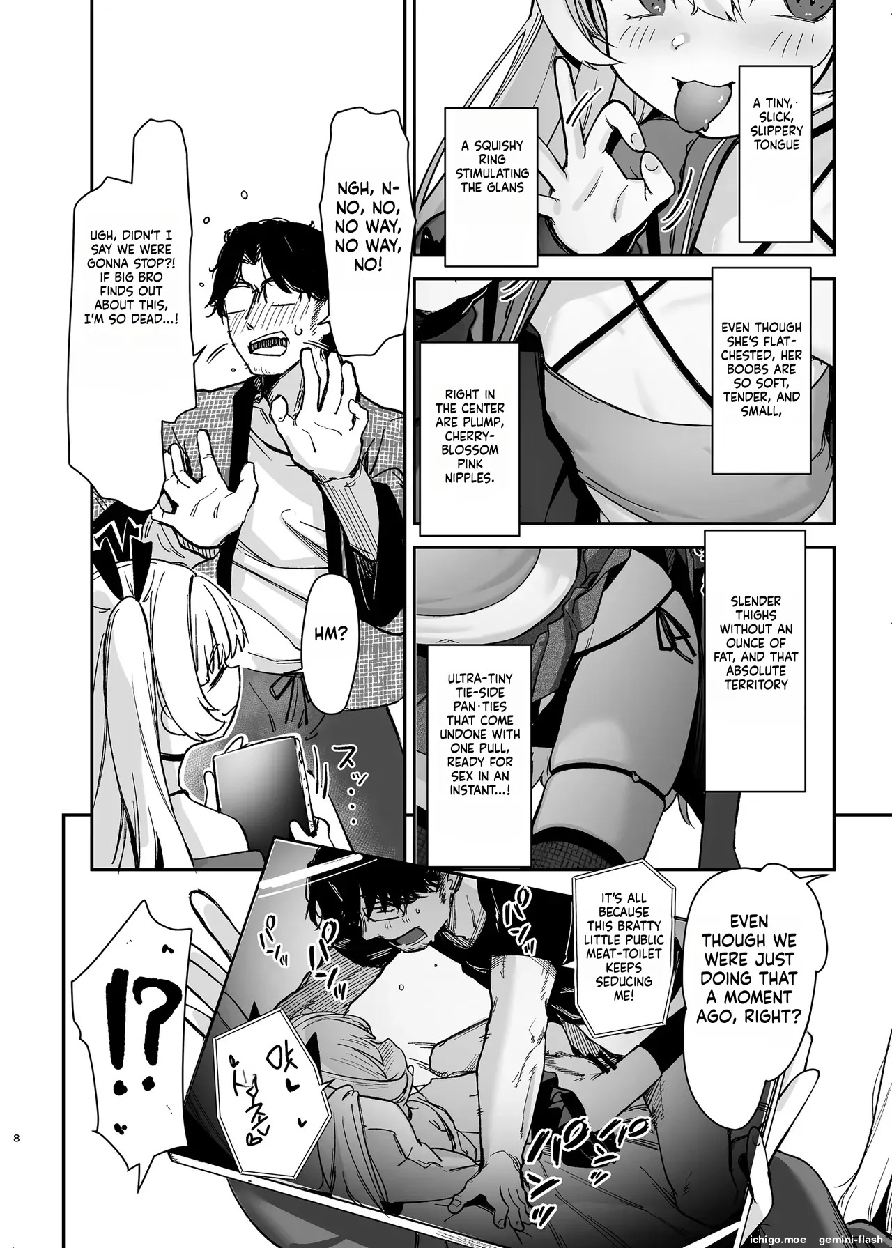 Meikko ga Mesugaki datta node Sekinin Motte Wakarasemashita | 因為是外甥女欠下的債所以由我負責了 page 7 full