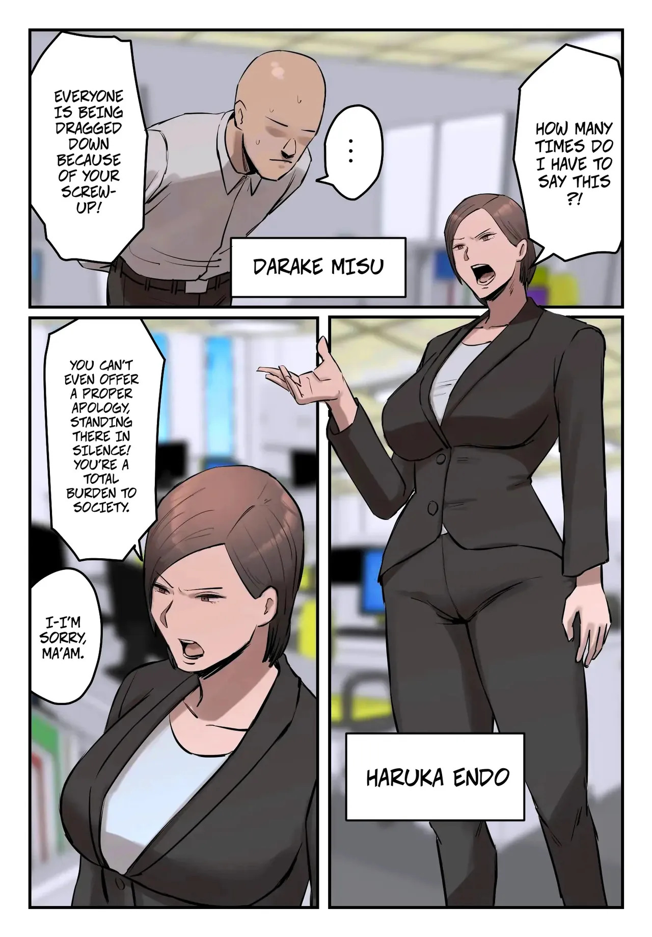 I Put Up With My Bullying Boss Because Her Pussy Is All Mine -- PoweHara Onna Joushi! Omae no Omanko no Aji o Boku wa Shitteruzo! page 3 full