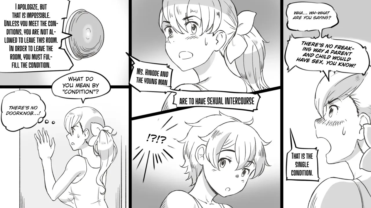 Mama to Shinai to Derarenai Heya  | The Room I Can't Escape Unless I Do It With Mommy page 9 full