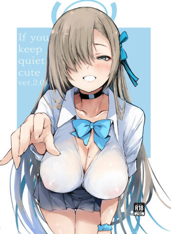 If you keep quiet cute ver.2.0 & UPSIDEver.4.0 cover
