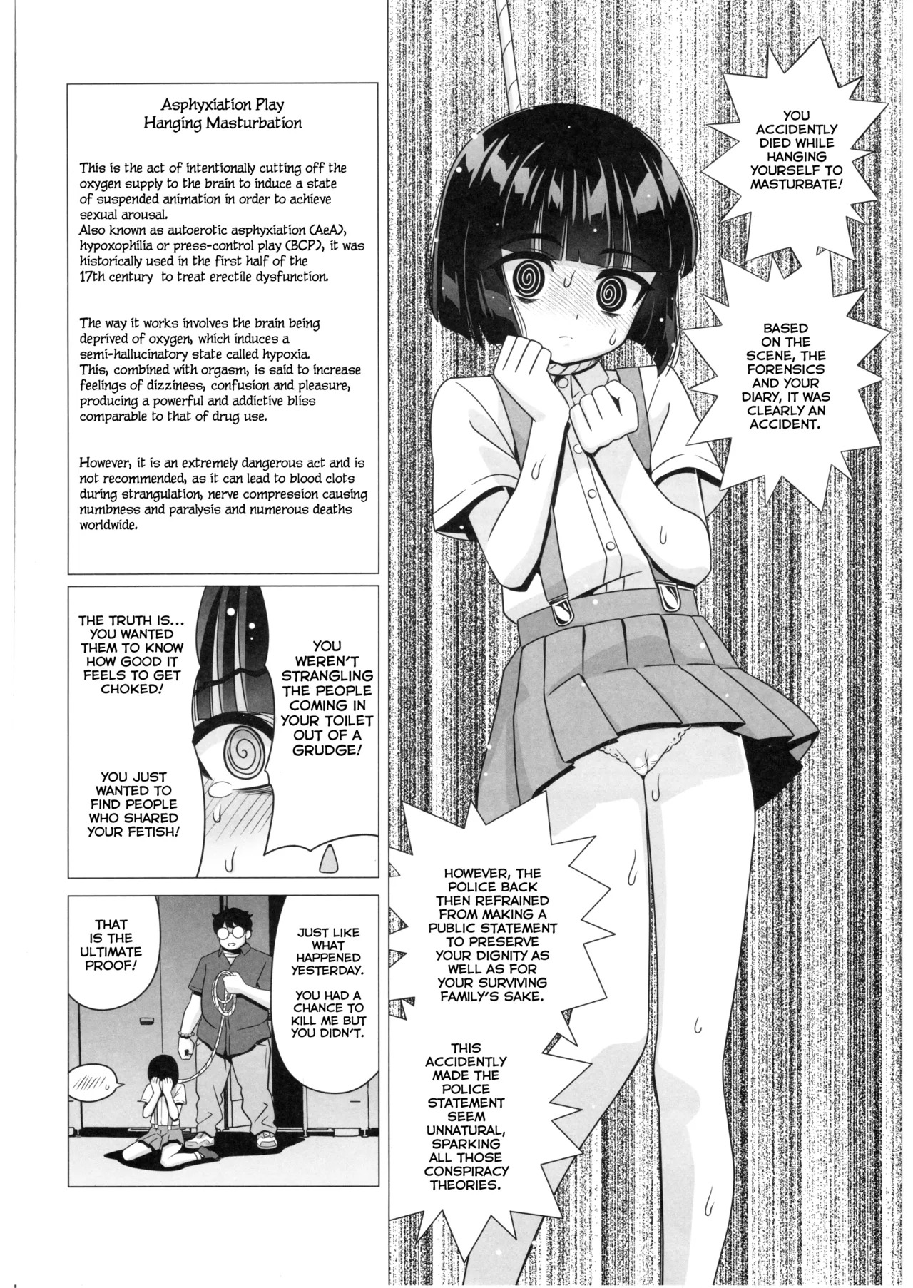 Maso Yokai Toilet no Hanako-san | Masochistic Yokai Hanako-san of the Toilet page 9 full