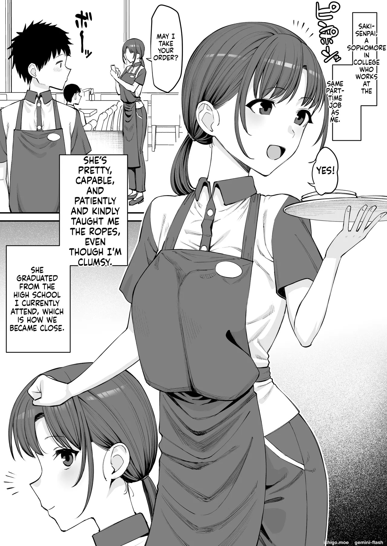 My Part-Time Job Senior Is the Manager’s Sex Friend page 2 full