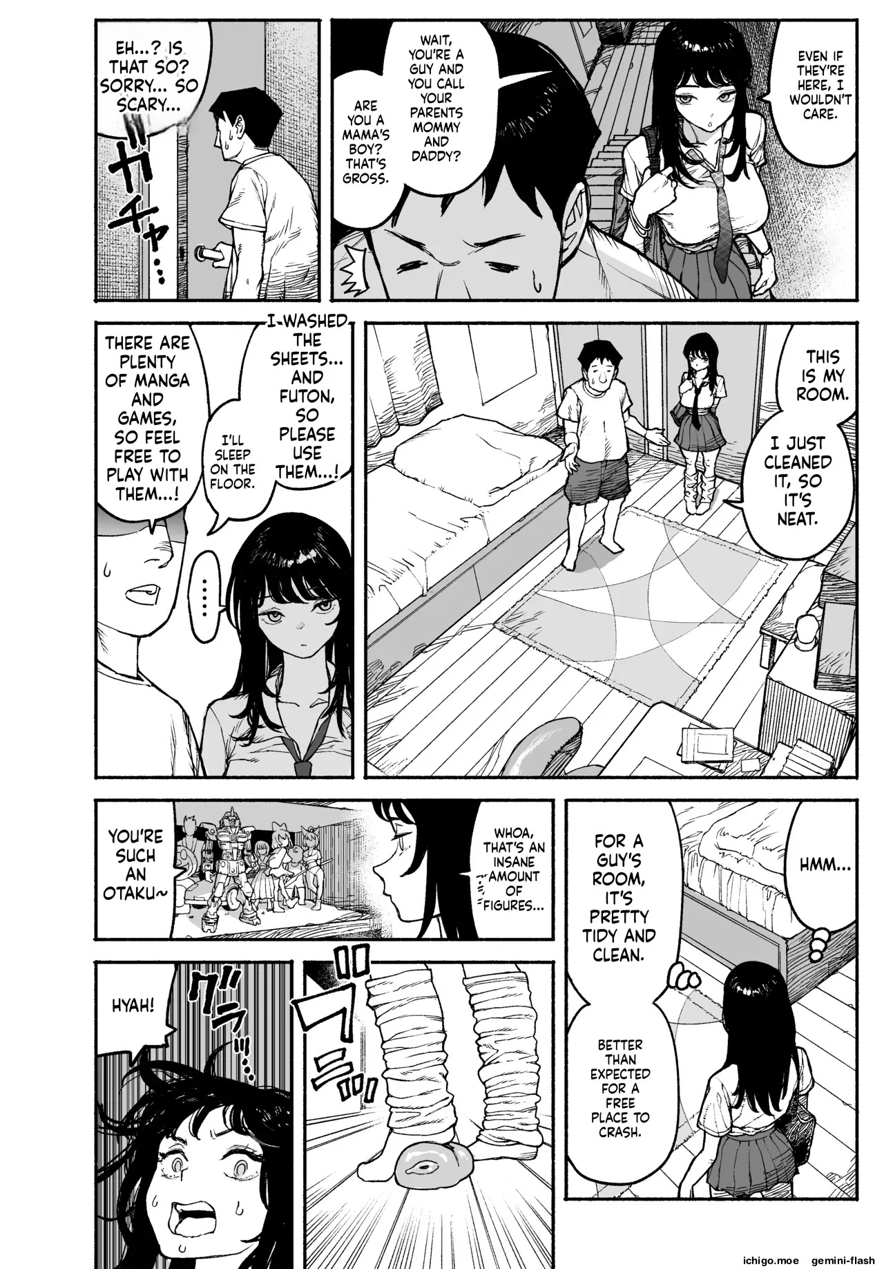 Gyaru ga Tomari ni Kita node Nakadashi Hachi Sasete Moratta Hanashi. | A Gal Stayed Over, So I Got to Cum Inside Her. page 8 full