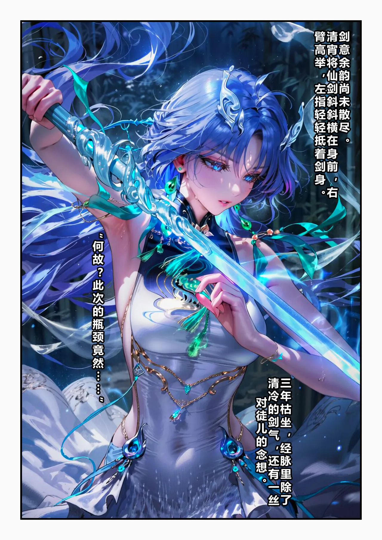 【青山大帝】清宵｜剑仙 序章 page 3 full