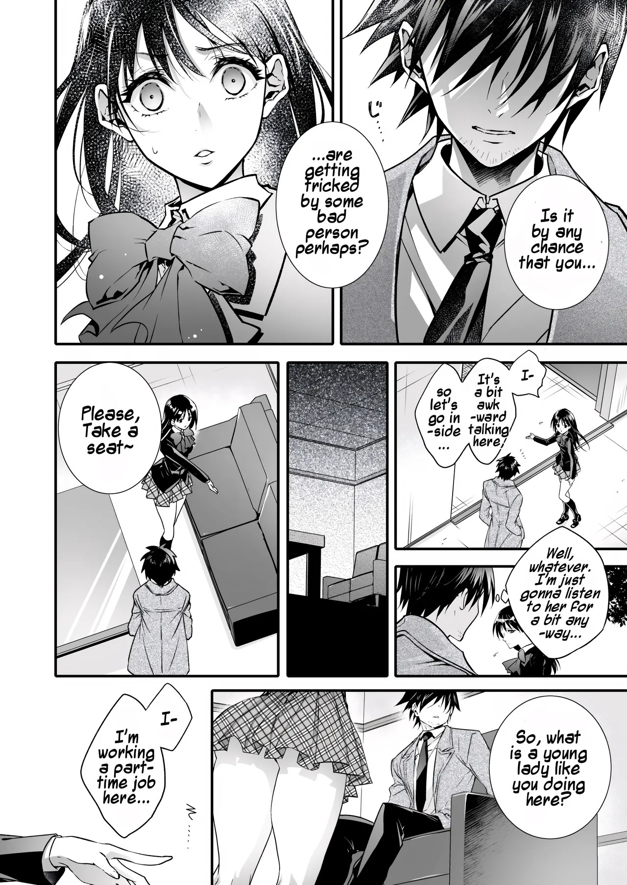 Mesu Ochi no Kashaku 2 ~Seitenkan Meido ni Sarete Jisshi ni Dakareru Otoko~ | A Fallen Woman's Remorse 2 ~A Man Who Turned into a Transgender Maid and Embraced by His Own Daughter~ page 7 full