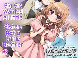 Onee-chan ne, Otouto ja Nakute Imouto ga Hoshikatta no. | Big Sis Wanted a Little Sister, Not a Little Brother