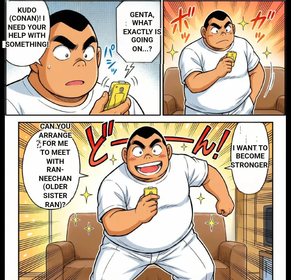 Gluttonous Kojima The White & black Doppelgänger page 3 full