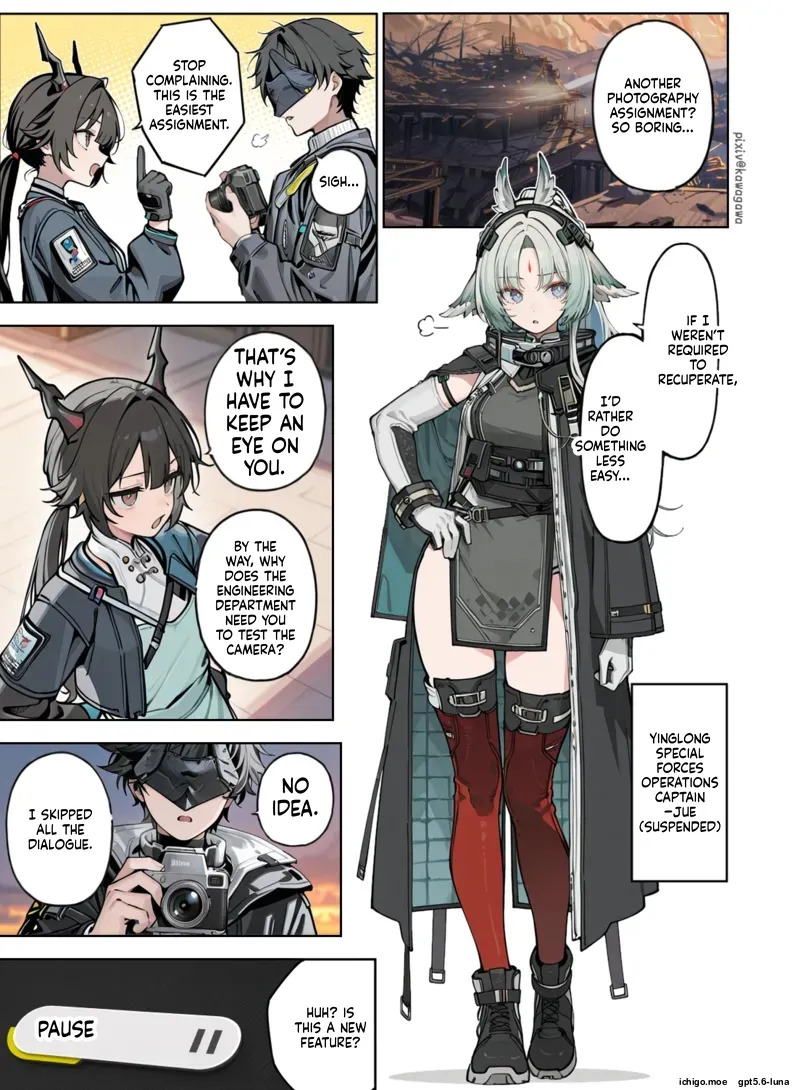 Arcane / Li Zhiyan Doujin page 2 full