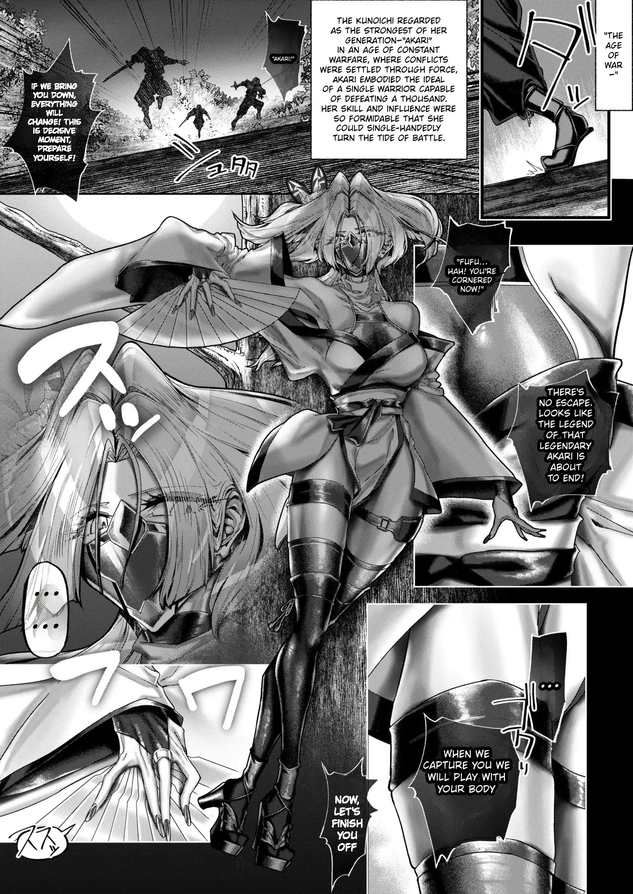 The Throbbing Strongest Kunoichi The Moment She Sinks and Falls into Carnal Desire page 2 full