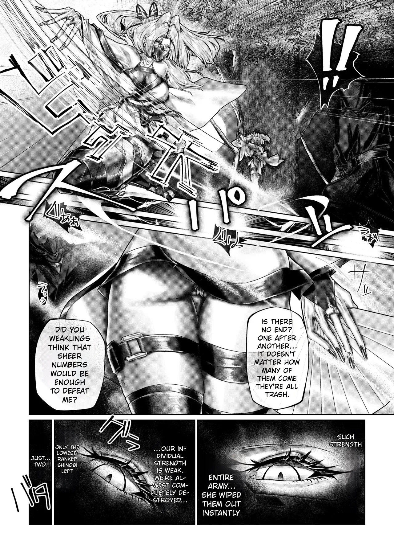 The Throbbing Strongest Kunoichi The Moment She Sinks and Falls into Carnal Desire page 3 full