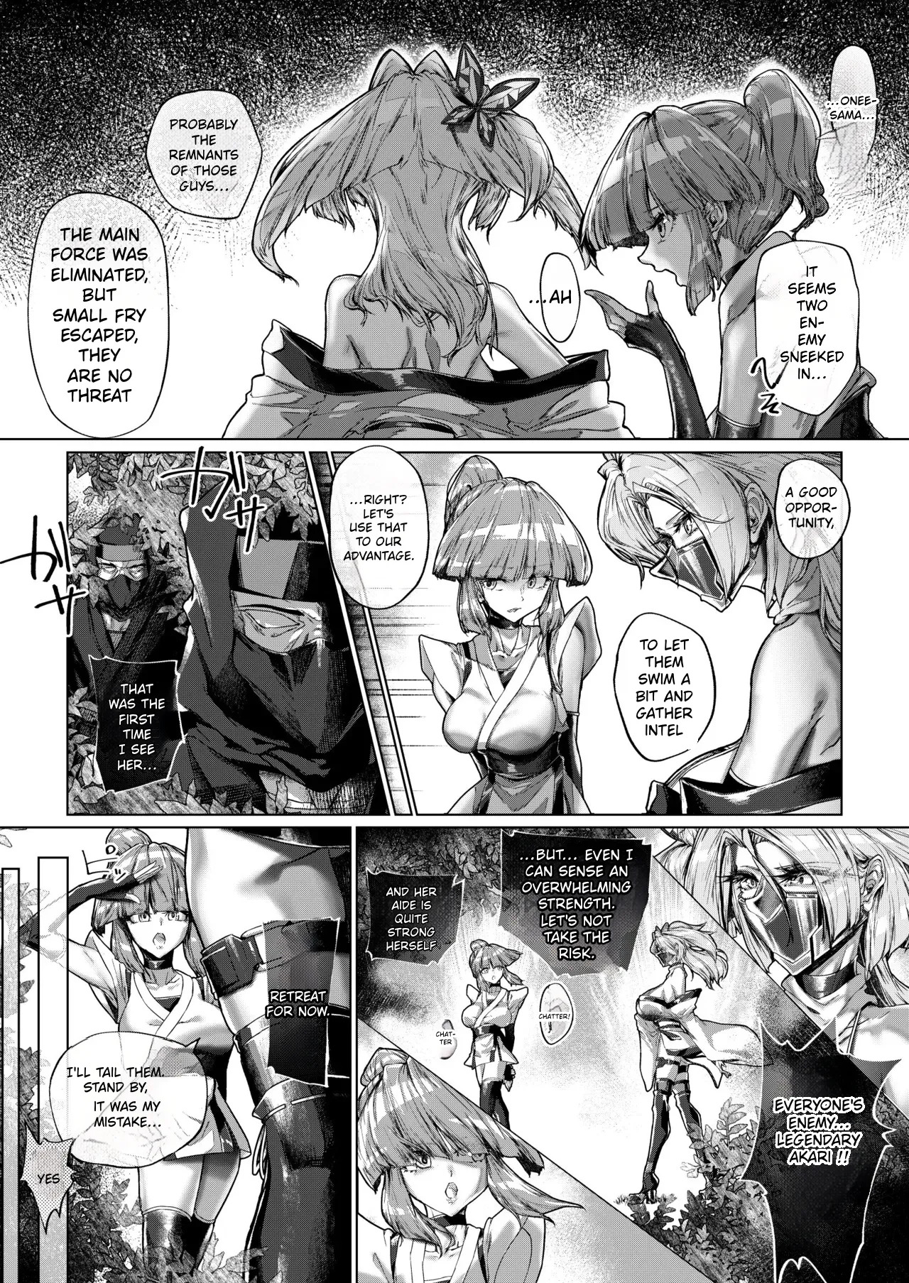 The Throbbing Strongest Kunoichi The Moment She Sinks and Falls into Carnal Desire page 6 full