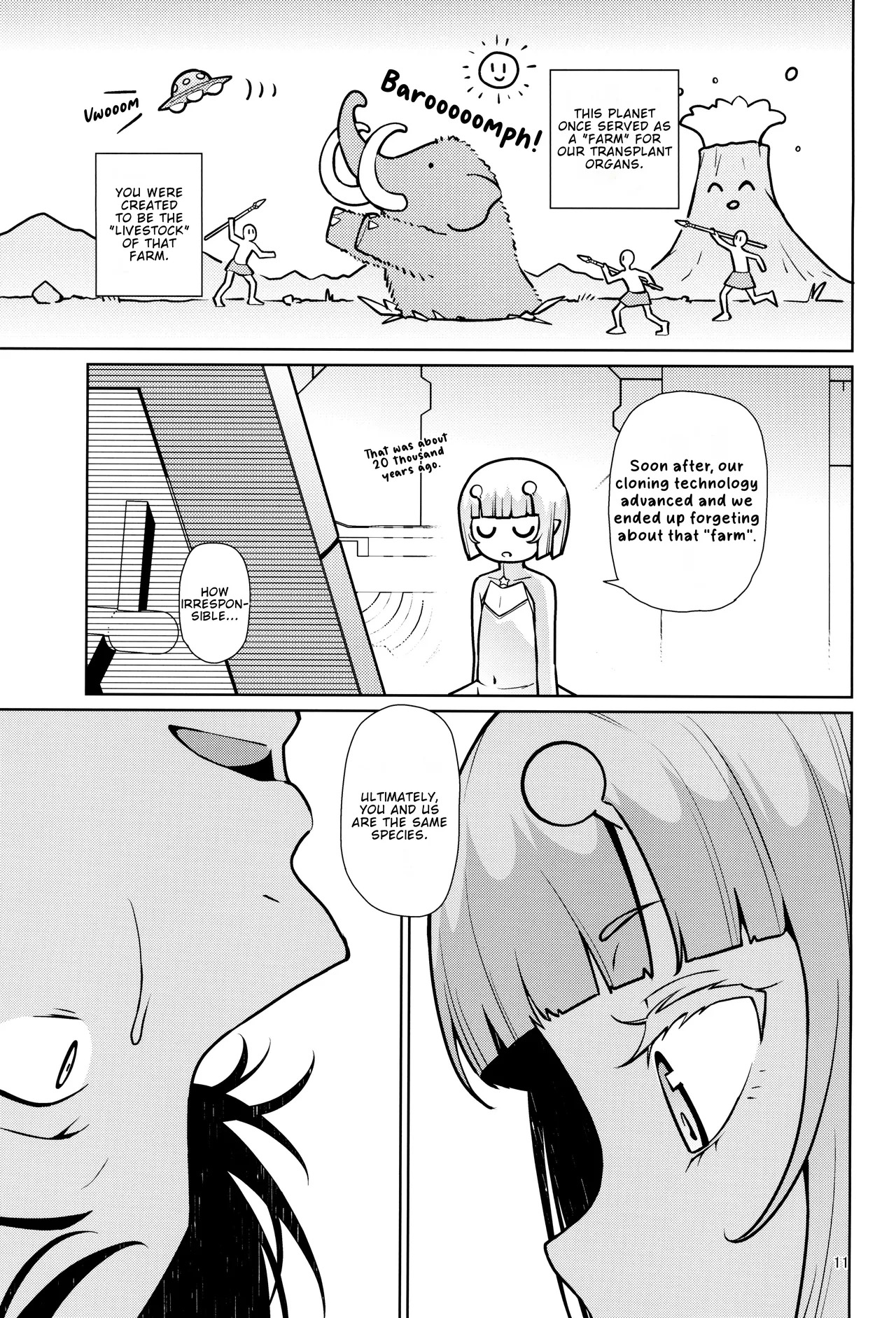 Uchuujin Hanako | Hanako The Alien page 10 full