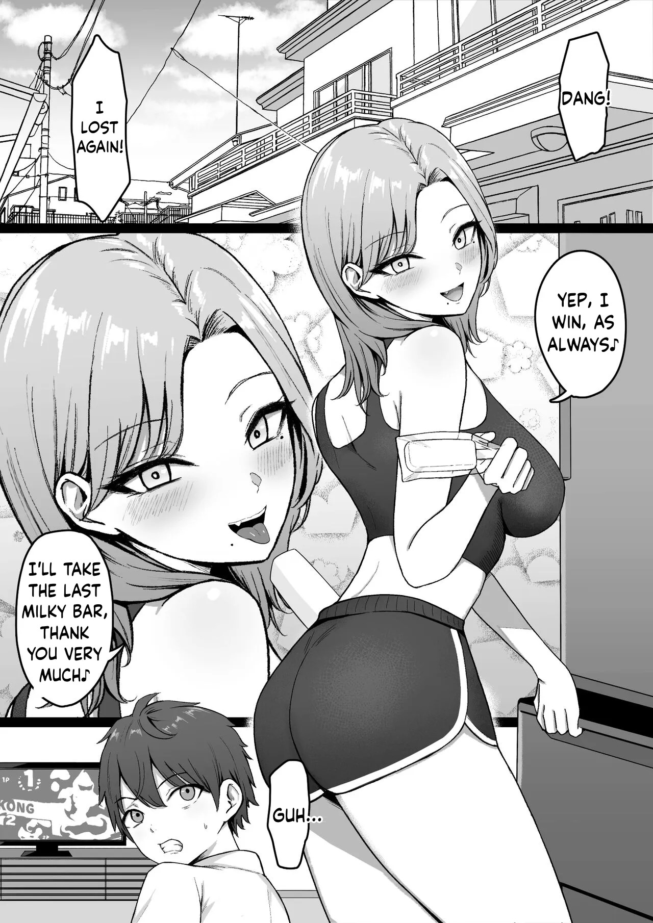 Kinjo no Gal Nee-chan ni Oshioki sareru! | Punished By The Gal Big Sis In My Neighborhood! page 3 full