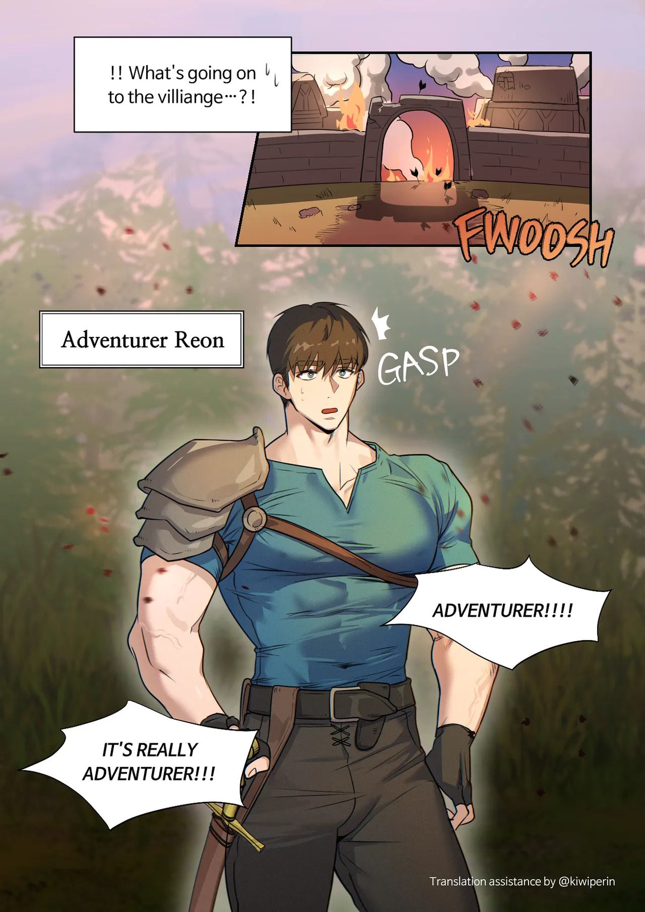 Reon and the Goblin's cave page 1 full