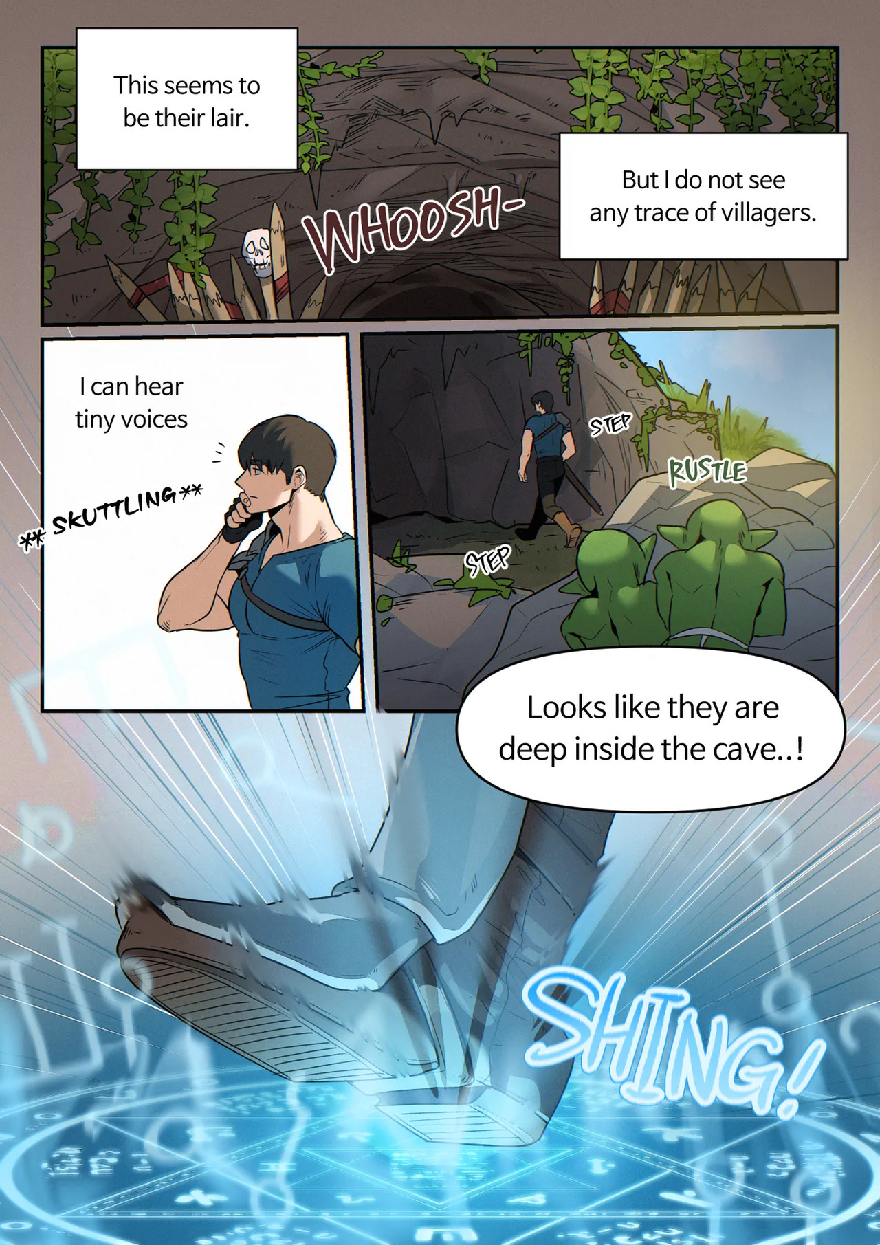 Reon and the Goblin's cave page 3 full