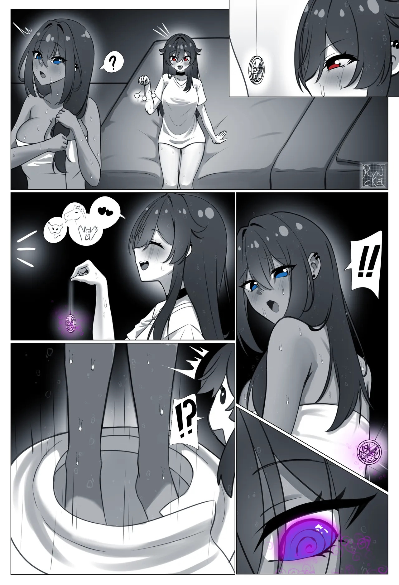 HomuMichi Accidental Hypnosis page 3 full