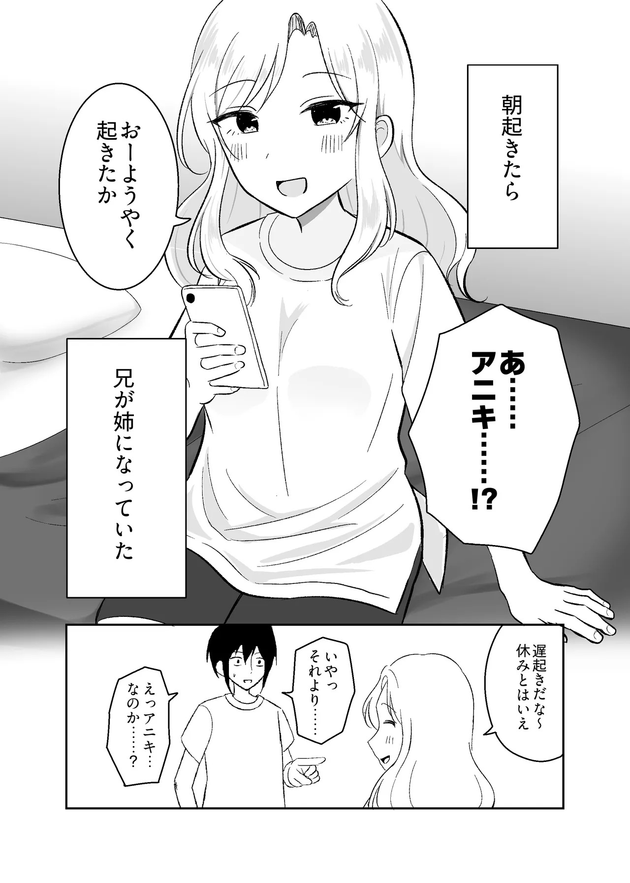姉になった兄が誘惑してきたので page 4 full