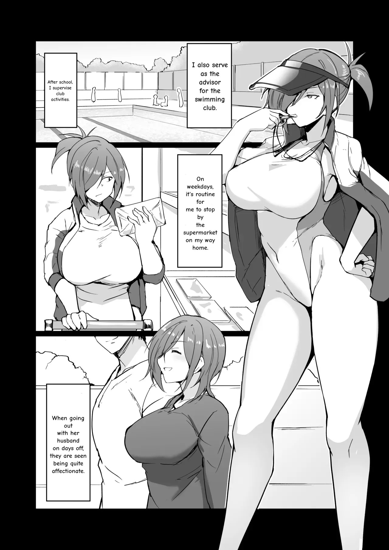 Motoyan Hitozuma Taiiku Kyoushi, Ochiru. | Former Delinquent Housewife PE Teacher, Falls. page 9 full