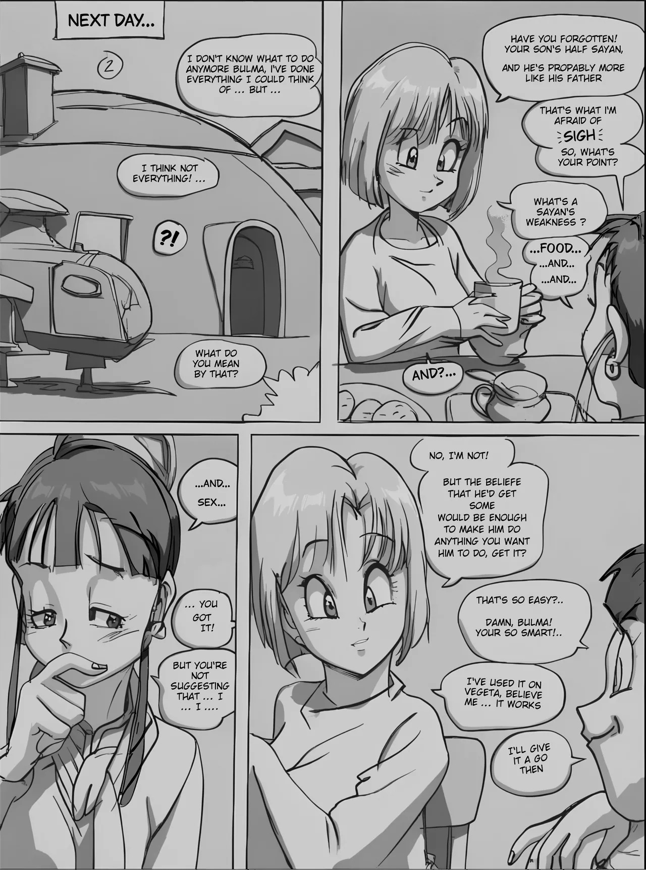 Xtra Education The Gohan Diaries page 3 full