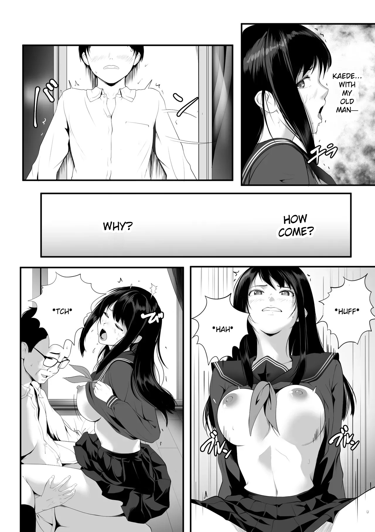 Kyonyuu no Osananajimi Gal ga Boku no Oyaji to Neteita Hanashi page 9 full