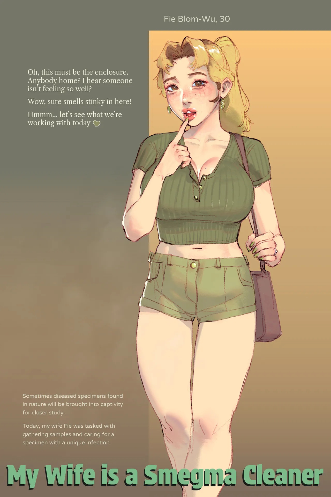 My Wife is a Smegma Cleaner  + Extras page 1 full