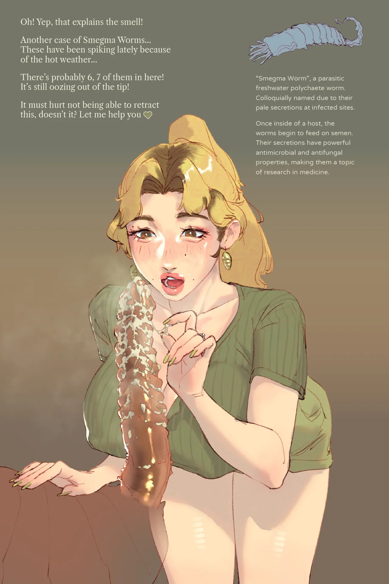 My Wife is a Smegma Cleaner  + Extras page 2 full