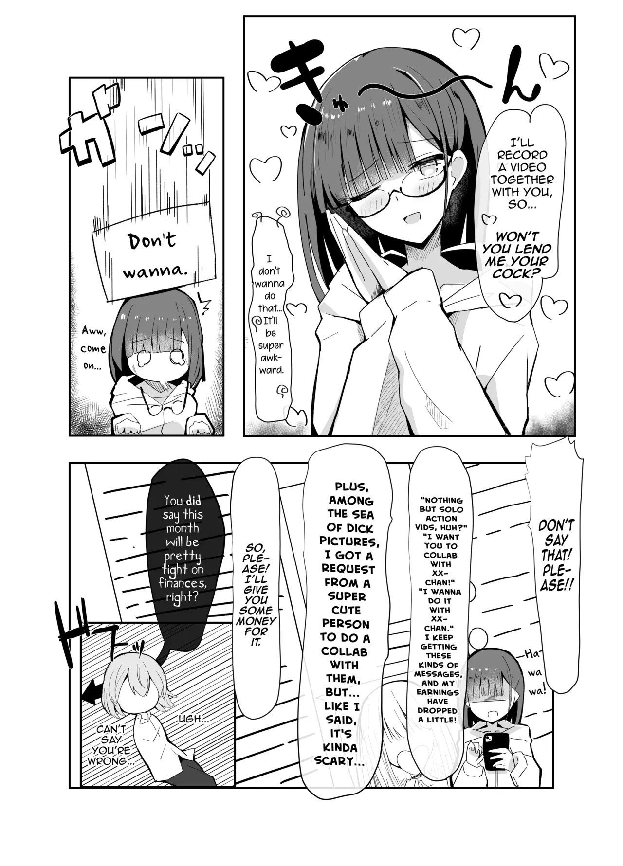 Uraaka Otokonoko to Doukyonin no Ore page 6 full