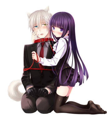 凜々蝶さまに責められて喘ぐ御狐神くんが見たい cover