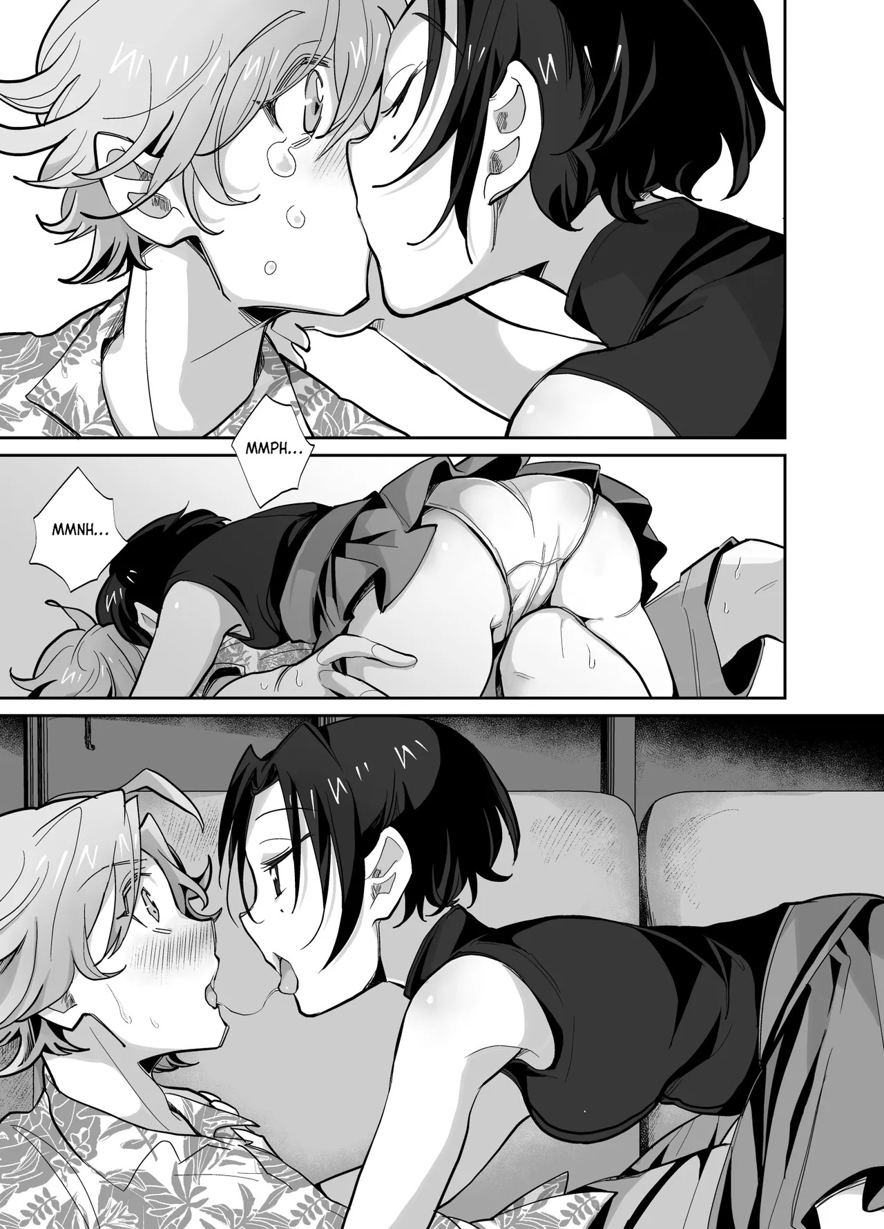 Trans Couple ~Ore ga Onna de Kanojo ga Otoko~｜Trans Couple -I'm the Girl and My GF is the Guy- page 6 full