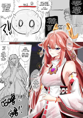 Reincarnated as Yae Miko cover