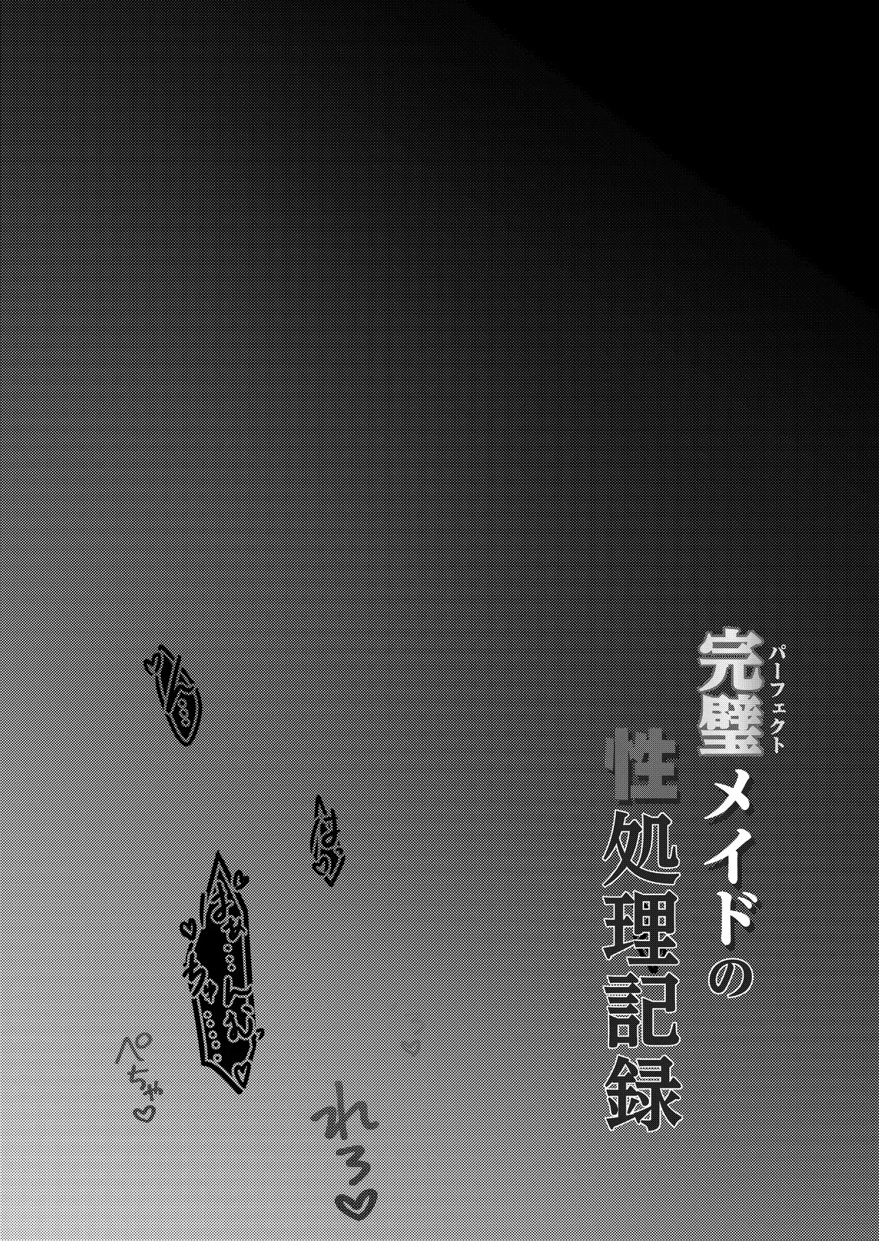 Perfect Maid no Seishori Kiroku | 完美女仆的性处理记录 page 3 full
